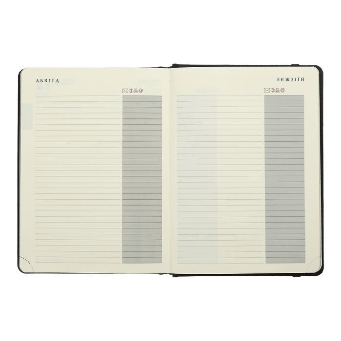 Еженедельник Buromax датированный 2025 ELEGANTE, А5 черный (BM.21113-01) изображение 12