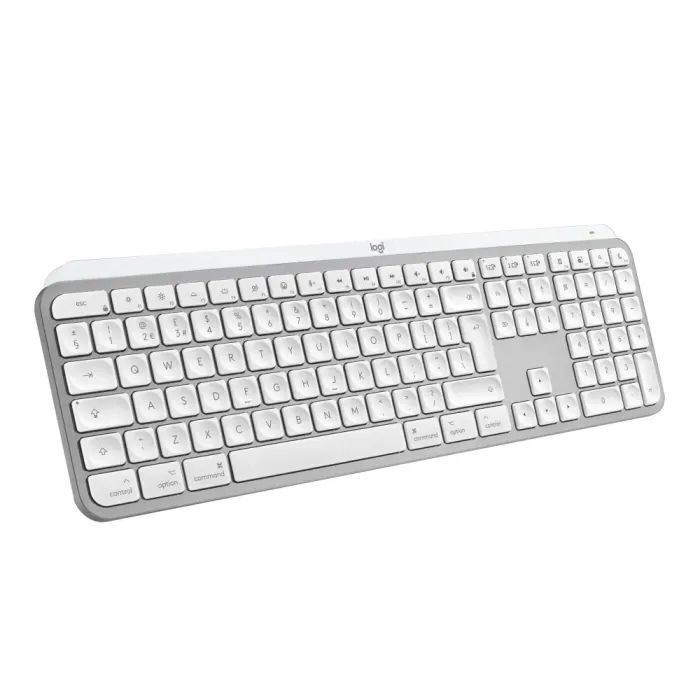 Клавиатура Logitech MX Keys S для MAC Bluetooth/Wireless UA Pale Grey (920-011638) изображение 2