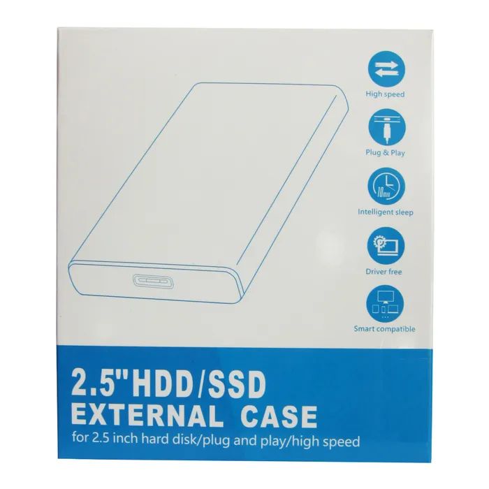Кишеня зовнішня Dynamode 2.5" SATA/SSD HDD - USB 3.1 Type-C (DM-CAD-25317C) зображення 10