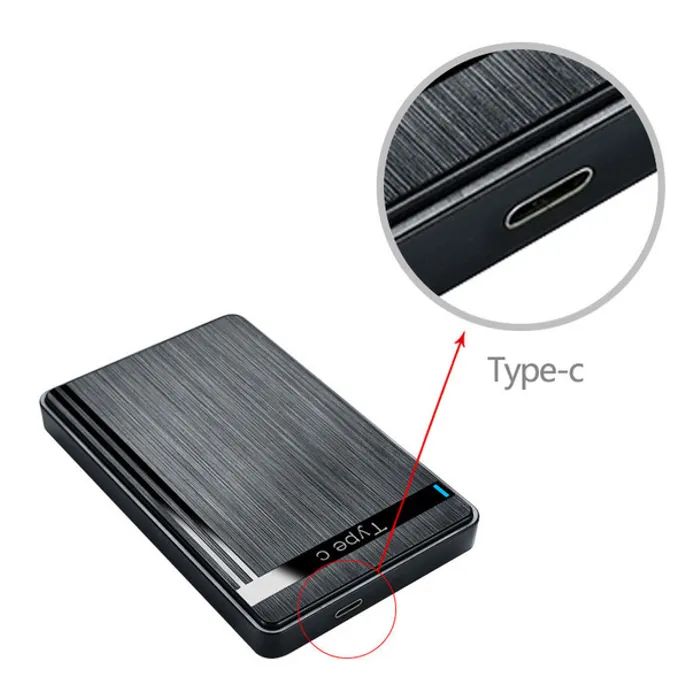 Кишеня зовнішня Dynamode 2.5" SATA/SSD HDD - USB 3.1 Type-C (DM-CAD-25317C) зображення 2