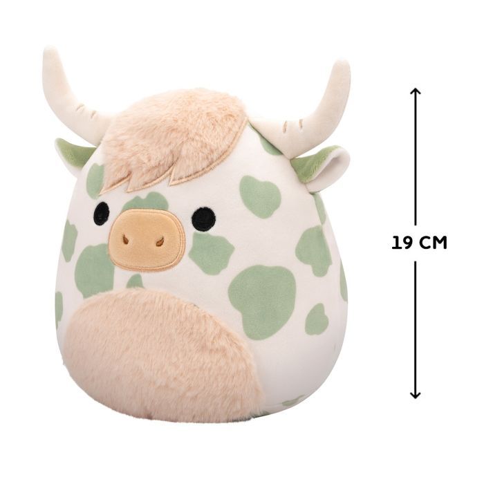 Мягкая игрушка Squishmallows Коровка Целестин 19 см (SQCR06578) изображение 2