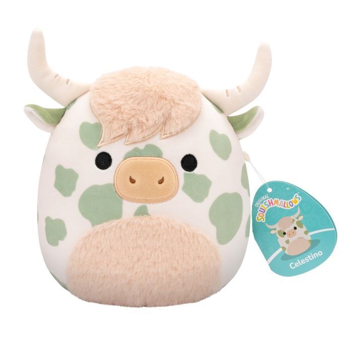 Мягкая игрушка Squishmallows Коровка Целестин 19 см (SQCR06578) изображение 7