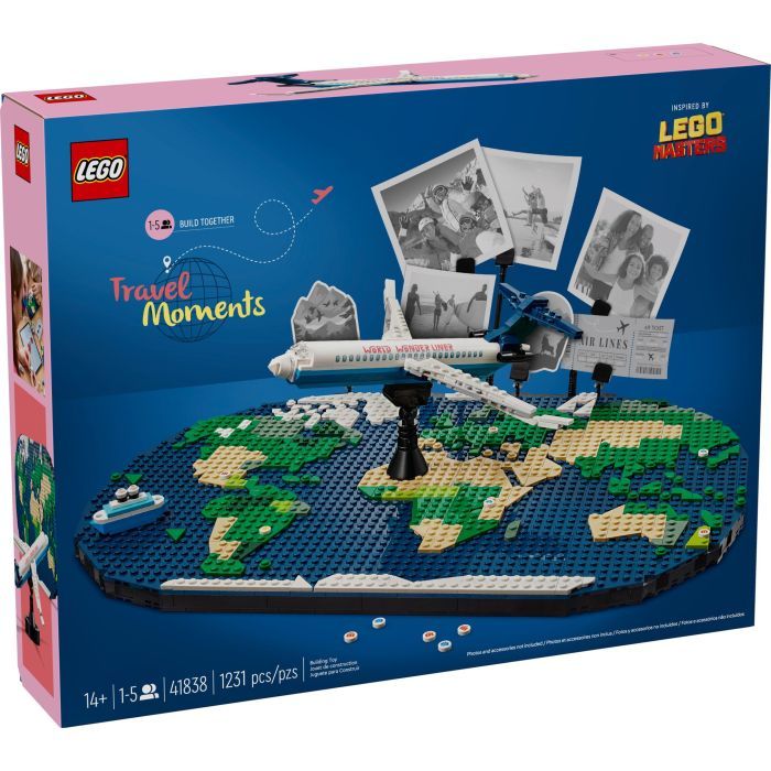 Конструктор LEGO Family Мгновения из путешествий 1231 деталь (41838)
