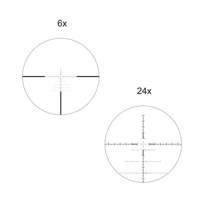Оптический прицел Vector Optics Sentinel 6-24x50 (30 мм) illum. FFP (SCFF-57) изображение 7