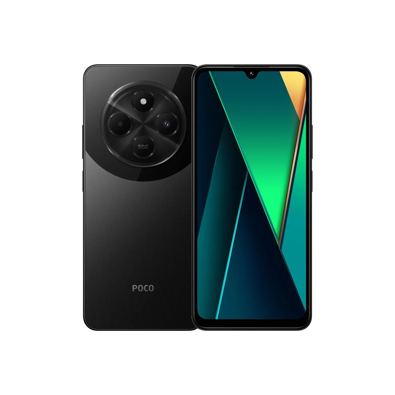 POCO C75 ブラック 8GB RAM 256GB ROM POCO C75 8/256GB Black – купить в Киеве и Украине по ценам