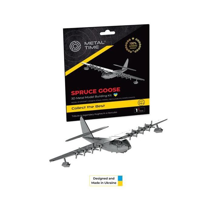 Конструктор Metal Time Коллекционная модель Spruce Goose Airplane Самолет (MT081)