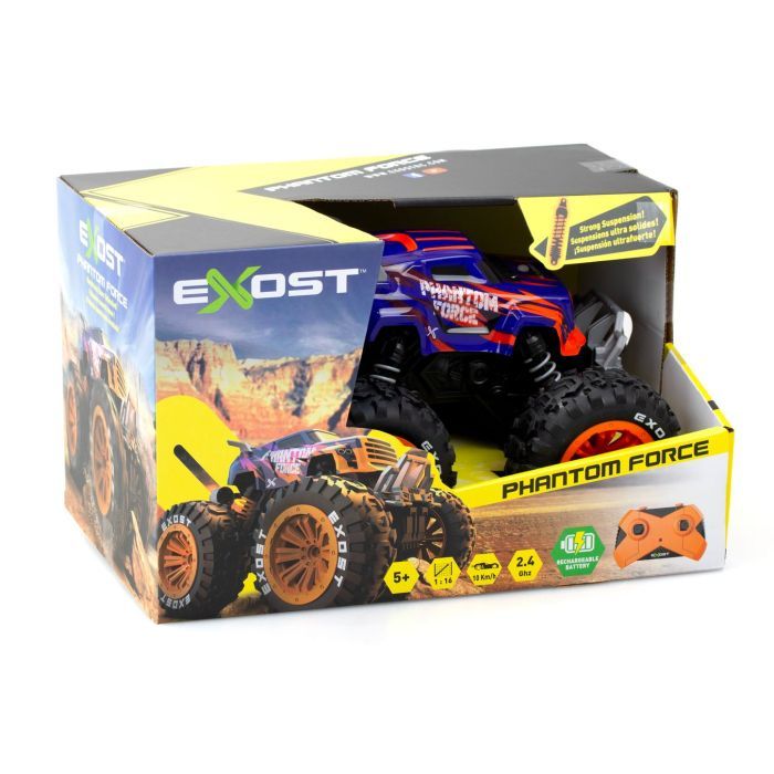 Радиоуправляемая игрушка Silverlit PHANTOM FORCE 2,4 GHz (ГГц), 1:16 фиолетовый (20289) изображение 8