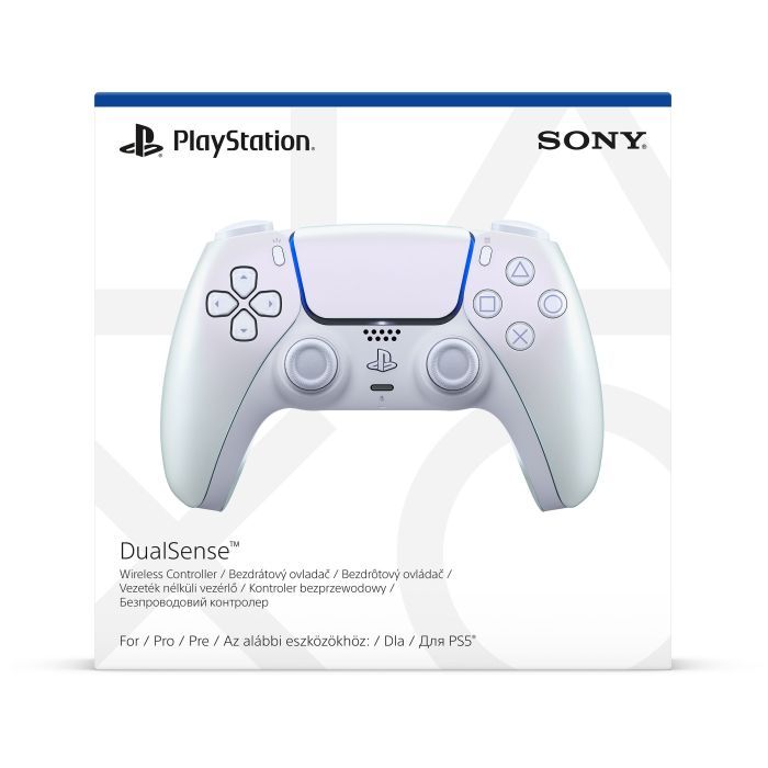 Геймпад Sony Playstation DualSense Bluetooth PS5 Chrome Pearl (1000044446) изображение 4