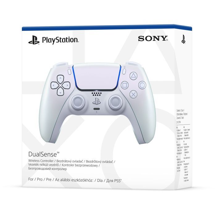 Геймпад Sony Playstation DualSense Bluetooth PS5 Chrome Pearl (1000044446) изображение 5