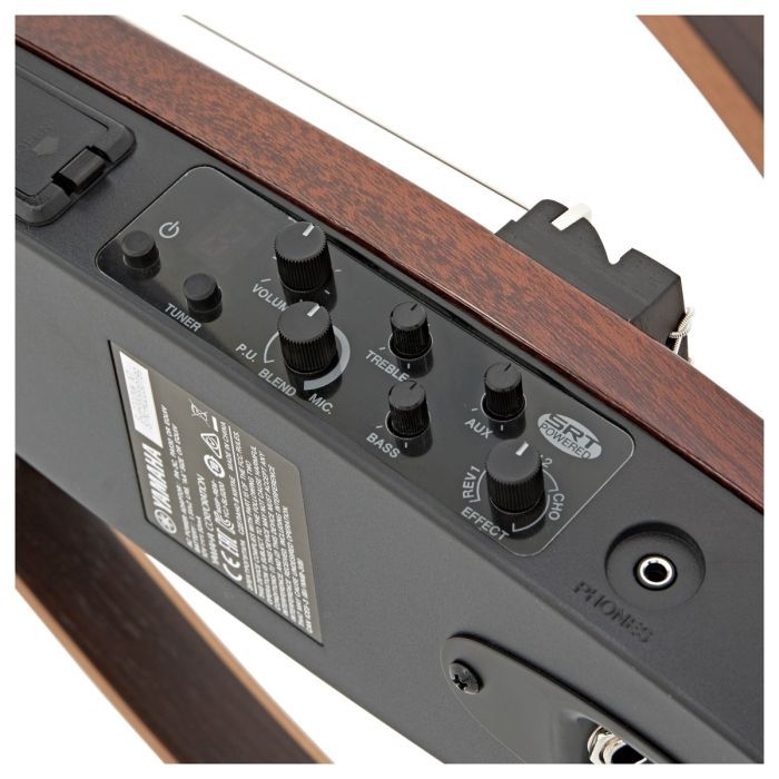 Silent-гітара Yamaha SLG200N Translucent Black зображення 3
