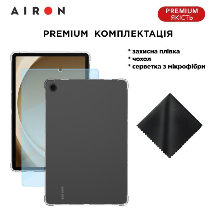 Чехол для планшета AirOn EVA Premium Samsung Galaxy Tab A9 transparent (4822352781138) изображение 5