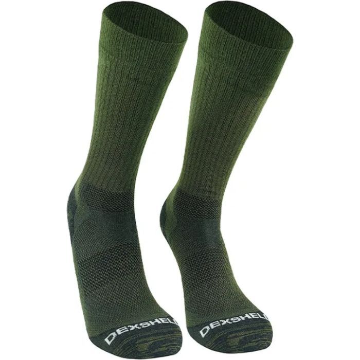 Водонепроницаемые носки Dexshell Terrain Walking 2.0 Socks хакі розмір S (36-38) (DS62406OLV-S)