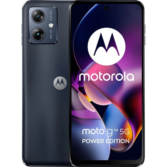 Мобильный телефон Motorola G54 Power 12/256Gb Midnight Blue (PB0W0006RS)