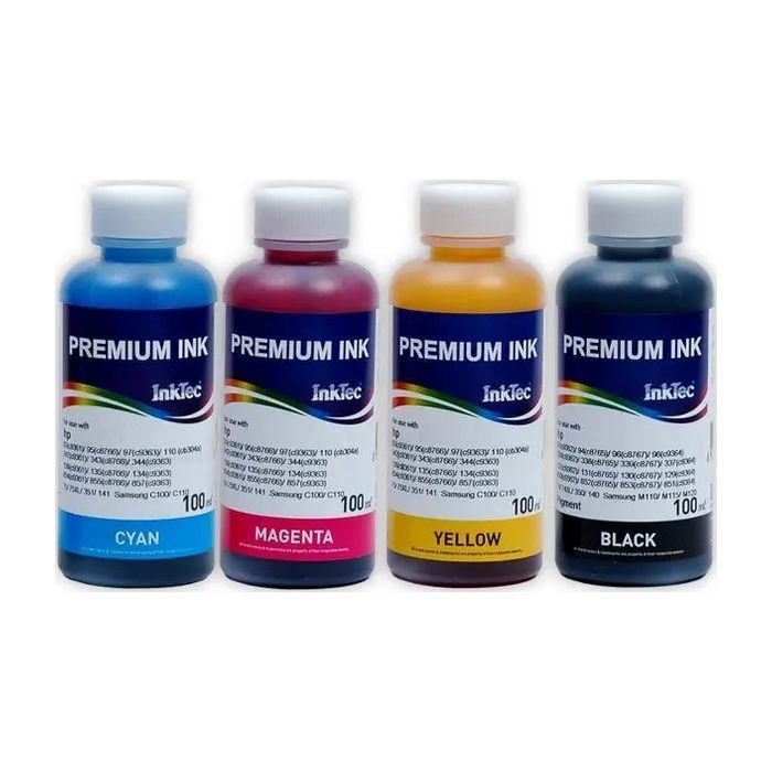 Чорнило InkTec Epson L800, 4*100 мл, BCMY (E0017-4SET100)