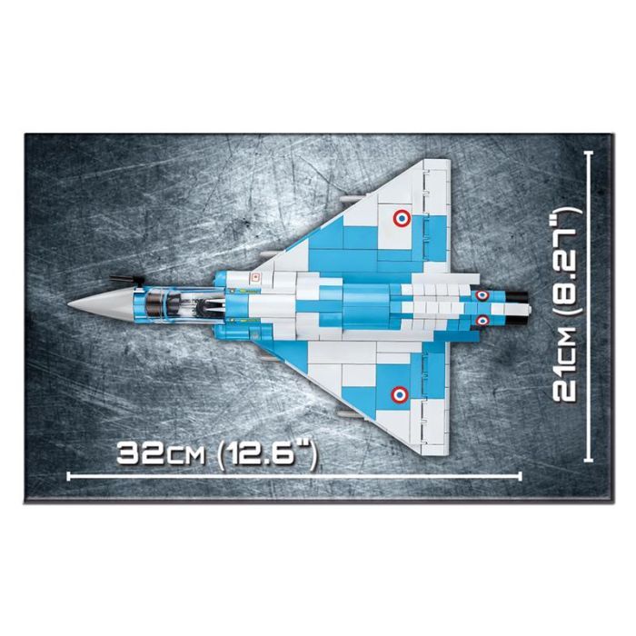 Конструктор Cobi Самолет Mirage 2000-5, 400 деталей (COBI-5801) изображение 6