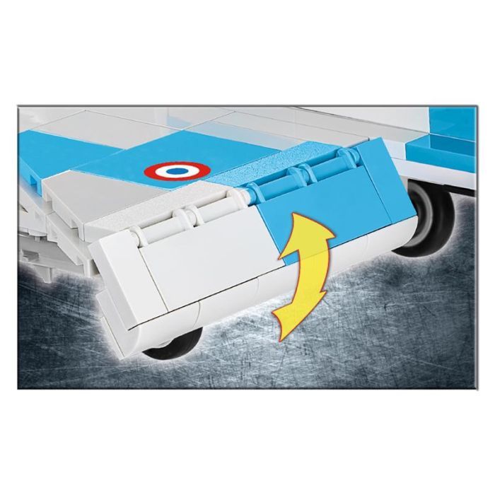 Конструктор Cobi Самолет Mirage 2000-5, 400 деталей (COBI-5801) изображение 9