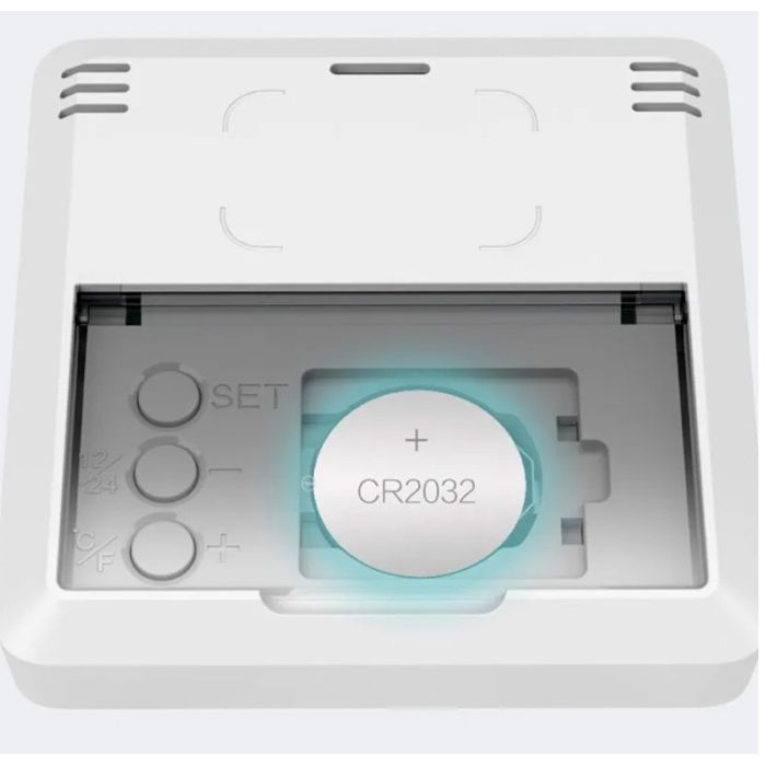 Метеостанція Xiaomi Miiiw Temperature Humidity Clock White S210 (MW22S06) зображення 3