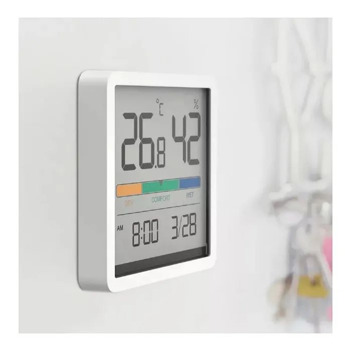 Метеостанція Xiaomi Miiiw Temperature Humidity Clock White S210 (MW22S06) зображення 5