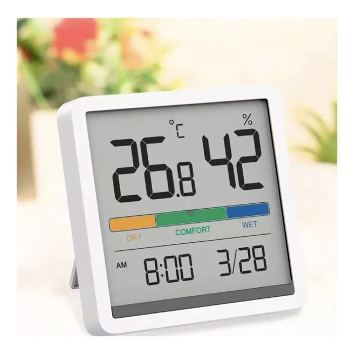 Метеостанція Xiaomi Miiiw Temperature Humidity Clock White S210 (MW22S06) зображення 6