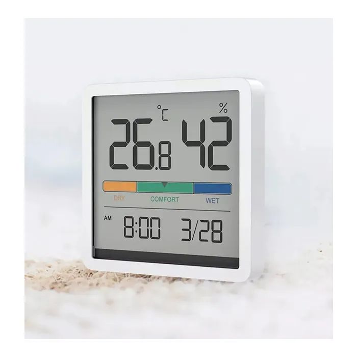 Метеостанція Xiaomi Miiiw Temperature Humidity Clock White S210 (MW22S06) зображення 7