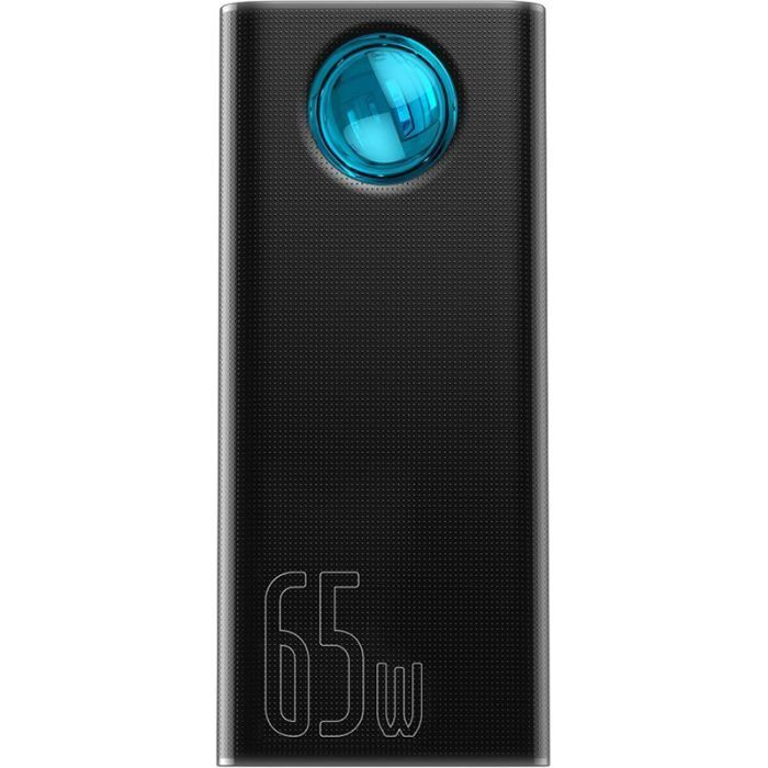 Батарея универсальная Baseus Amblight Digital Quick 30000mAh 65W, Black (PPLG00101) изображение 2