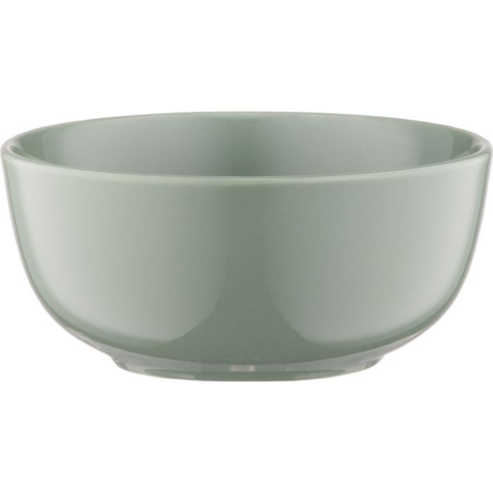 Салатник Ardesto Capri 510мл, 13.8см, порцеляна, зелений (AR0514CG)