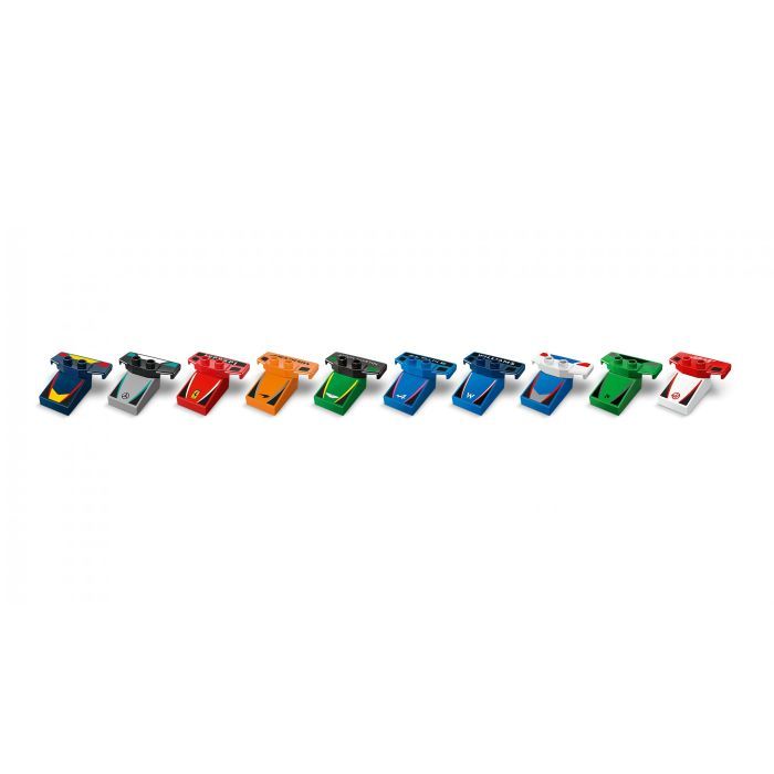 Конструктор LEGO DUPLO Town Автомобили для гонок и пилоты команд Формулы-1 (10445) изображение 6