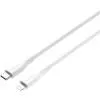 Дата кабель USB-C to Lightning 1.0m CLNM60 C-L 60W MFI Silicon White Canyon (CNS-CLNM60SC10W) изображение 2