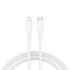 Дата кабель USB-C to Lightning 1.0m CLNM60 C-L 60W MFI Silicon White Canyon (CNS-CLNM60SC10W)