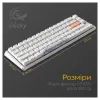 Клавіатура Ducky One 3 SF Cherry MX Brown RGB UA USB White (DKON2167ST-BUAPXPWWWSC1) зображення 11