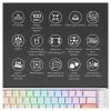 Клавіатура Ducky One 3 SF Cherry MX Brown RGB UA USB White (DKON2167ST-BUAPXPWWWSC1) зображення 4