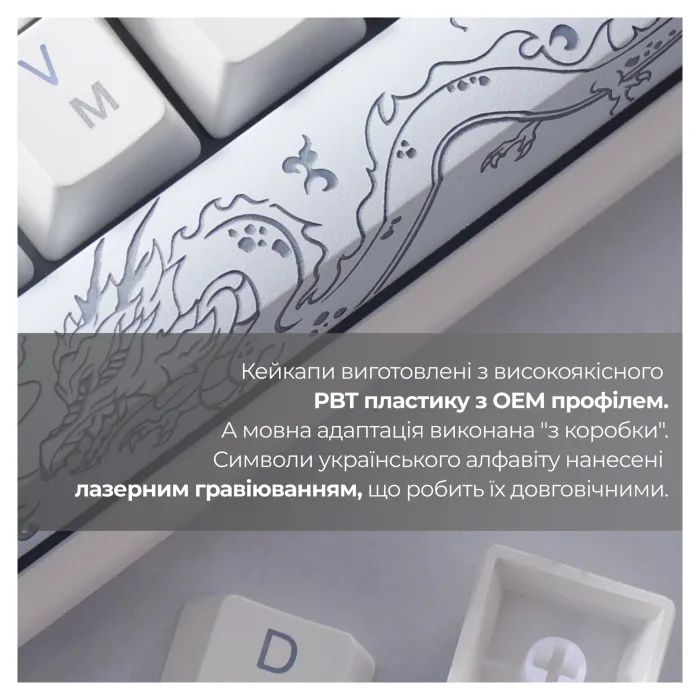 Клавиатура Ducky One 3 SF Cherry MX Brown RGB UA USB Black (DKON2167ST-BUAPXCLAWSC1) изображение 8