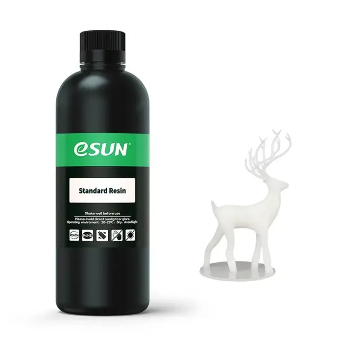 Фотополимерная смола eSUN Resin standard, 1кг, white (STANDARD-W1)