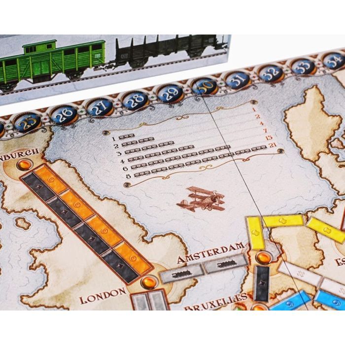 Настільна гра Lord of Boards Квиток на поїзд: Європа (Ticket to ride: Europe) (укр.) (DOW7202UK) зображення 7
