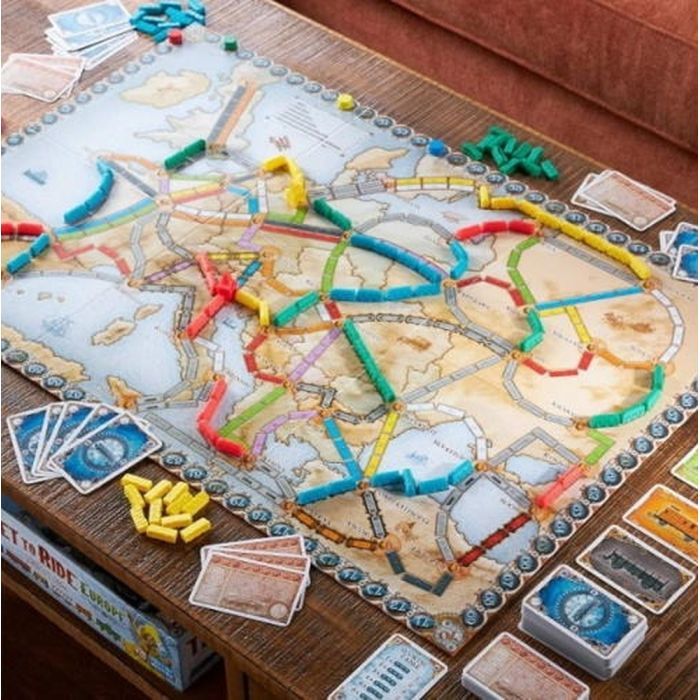 Настільна гра Lord of Boards Квиток на поїзд: Європа (Ticket to ride: Europe) (укр.) (DOW7202UK) зображення 9