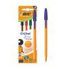 Ручка масляная Bic Оранж, ассорти, 4 шт (bc516337)