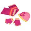 Шапка детская Fortune с шарфом (212-23-44G-pink) изображение 2