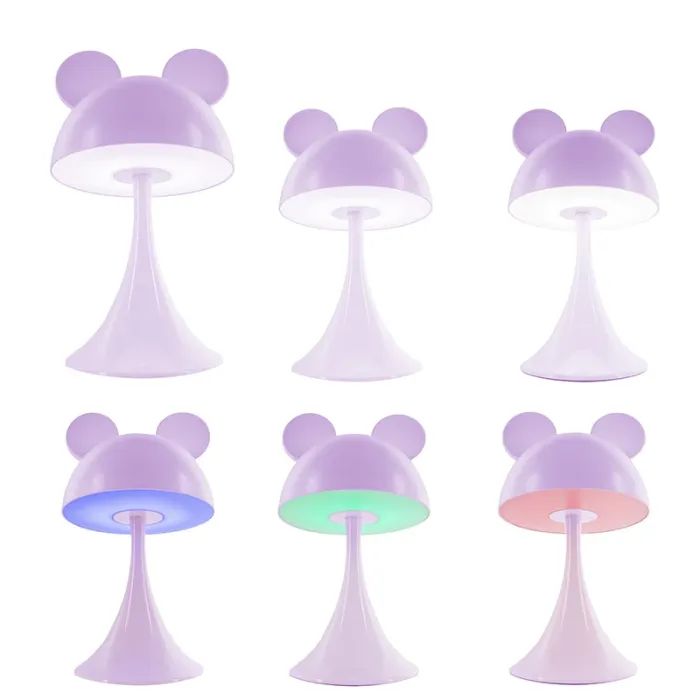 Ночник Kite Светильник LED с аккумулятором Simple Mouse, фиолетовый (K25-317-2-5) изображение 4