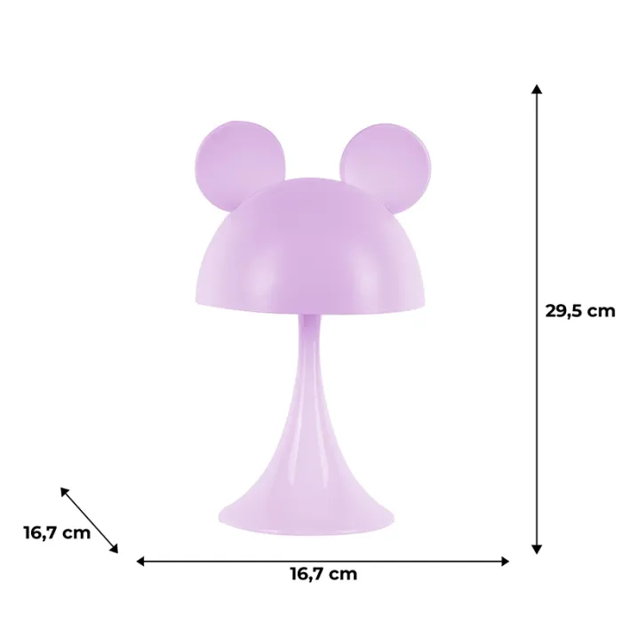 Нічник Kite Світильник LED з акумулятором Simple Mouse, білий (K25-317-2-1) зображення 6