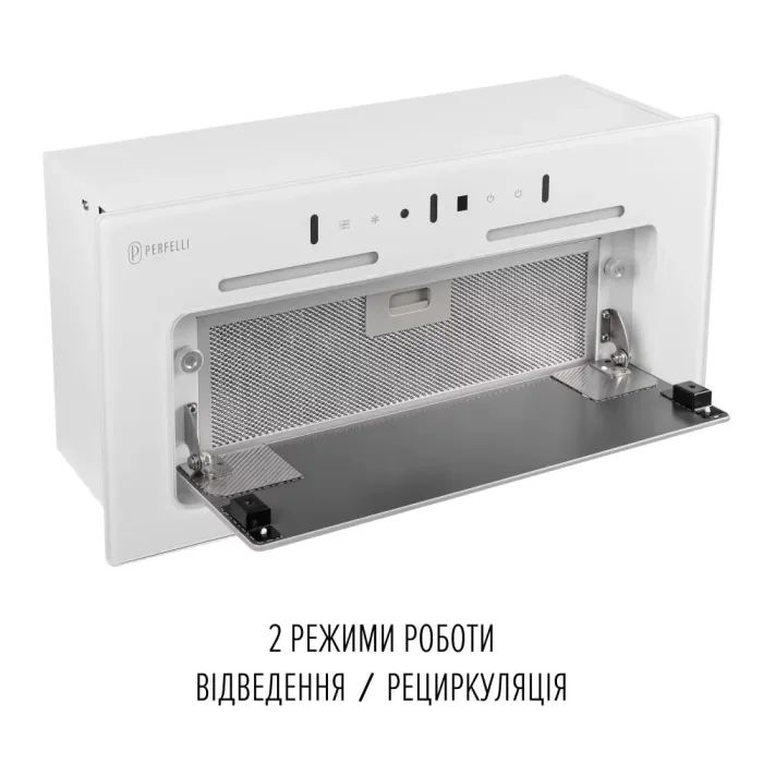 Витяжка кухонна Perfelli NUOVA 6JWR BIANCO зображення 7