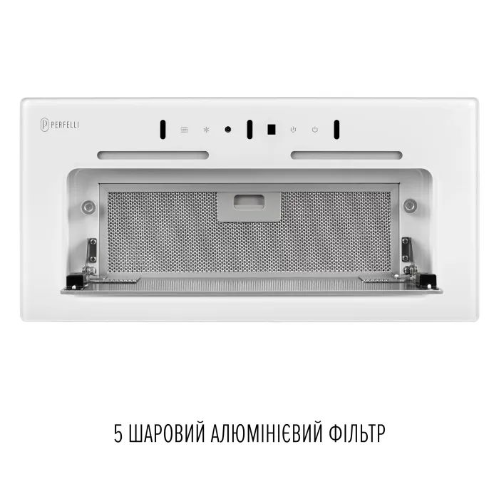 Витяжка кухонна Perfelli NUOVA 6JWR BIANCO зображення 8