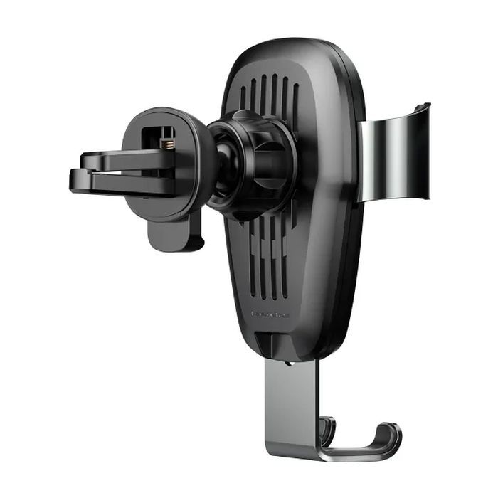 Универсальный автодержатель Baseus Metal Gravity with technology Qi 10W (WXYL-B0A) изображение 3
