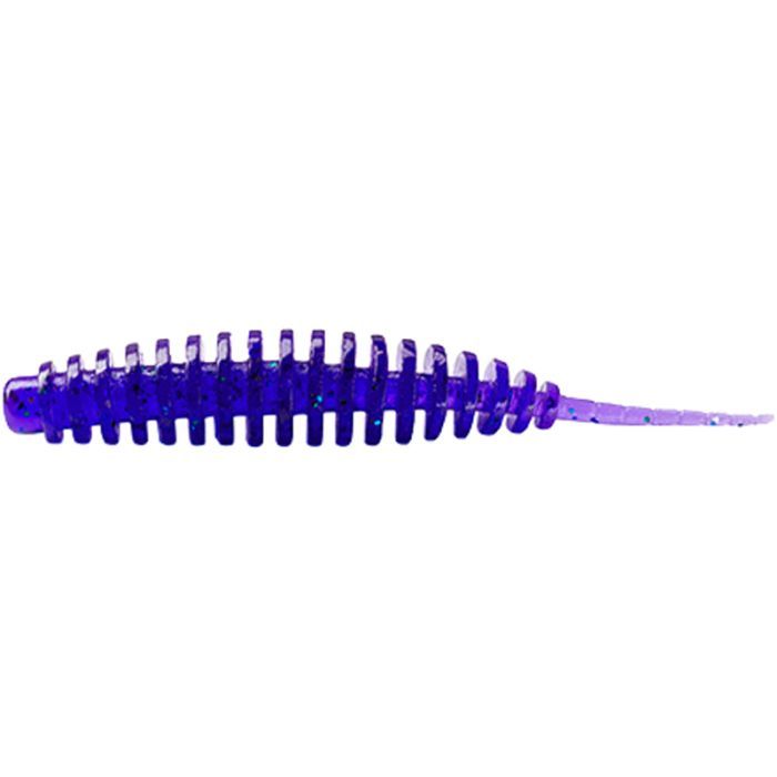 Силикон рыболовный FishUP Tanta 3" 060 - Dark Violet/Peacock&Silver (6шт/уп) (1864.00.17)