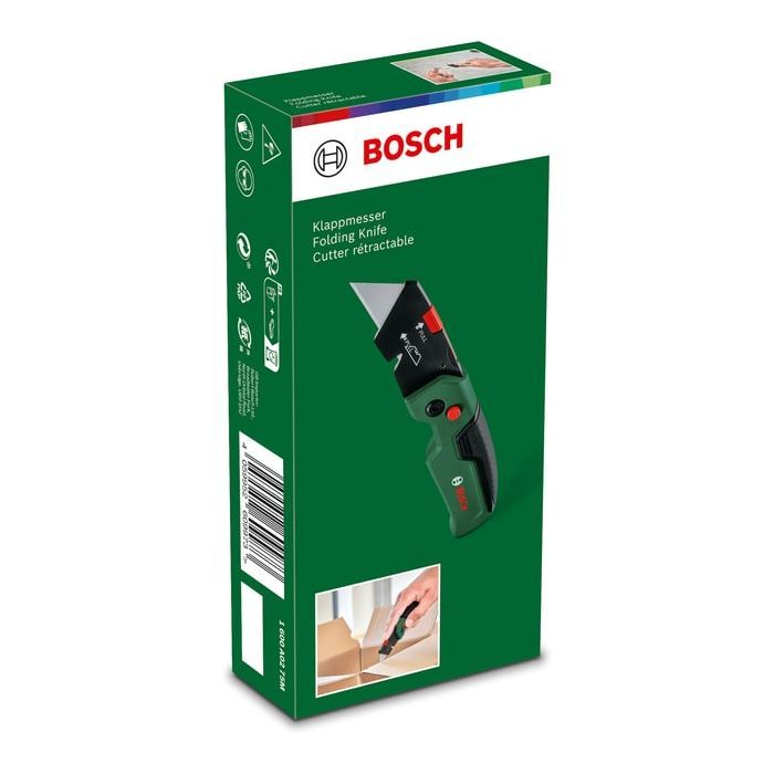 Ніж монтажний Bosch трапецієподібний складний, корпус пластик, 144мм (1.600.A02.75M) зображення 9