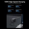 Зарядное устройство Vention 4xUSB 100W (2xUSB-C+2xUSB-A) PD3.0/QC 3.0/GaN Black (FBSBG-EU) изображение 5