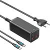 Зарядное устройство Vention 4xUSB 100W (2xUSB-C+2xUSB-A) PD3.0/QC 3.0/GaN Black (FBSBG-EU)