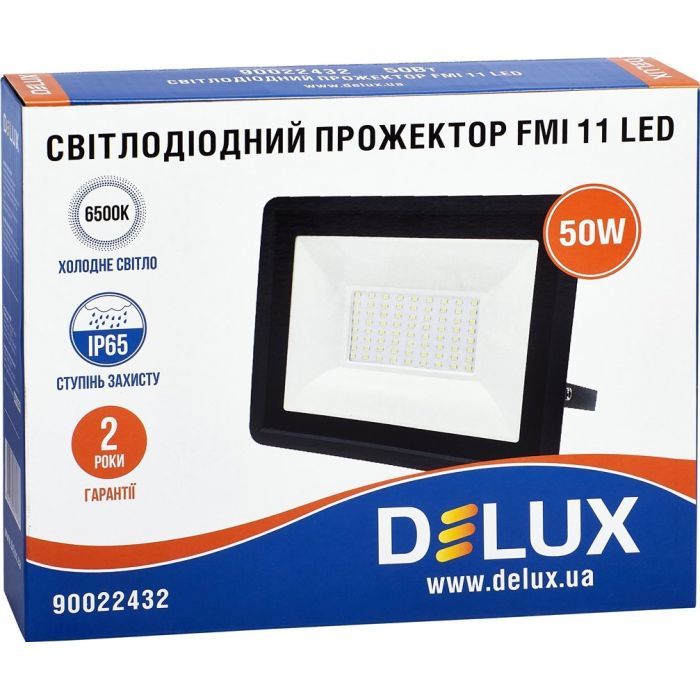 Прожектор Delux FMI 11 LED 50Вт 6500K IP65 (90022432) изображение 3