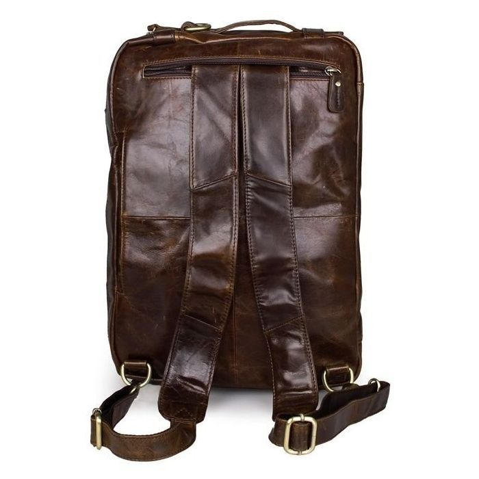 Сумка Vintage Коричневая (14074) изображение 10