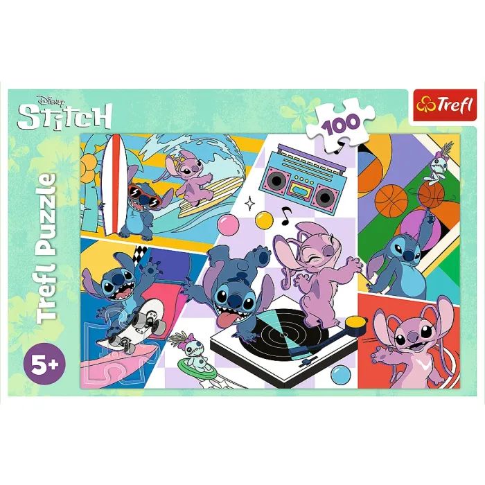 Пазл Trefl Lilo&Stitch Воспоминания 100 элементов (5900511164732) изображение 2