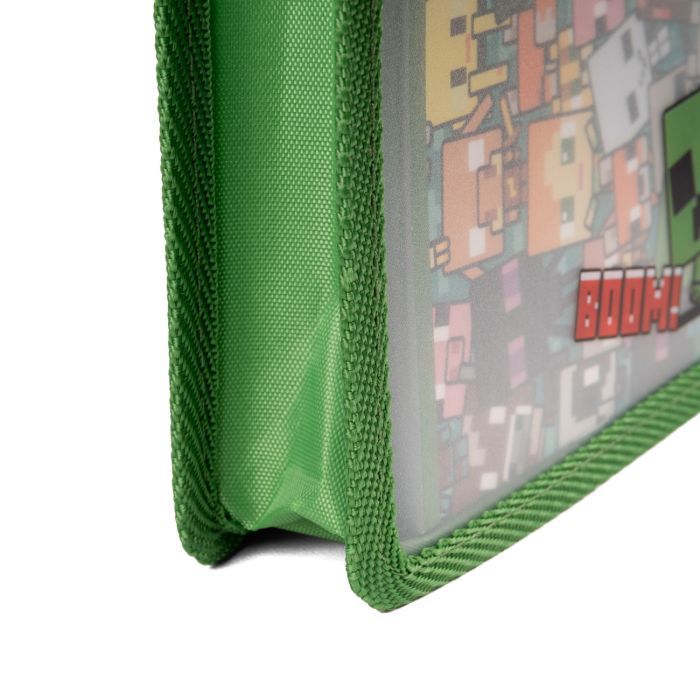 Папка для тетрадей Yes В5 на резинке пластиковая Minecraft Creeper (492208) изображение 2